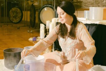 Sound therapy has origins in the East, but it has become increasingly popular in the West as a means for grounding oneself in an increasingly fast-paced world.