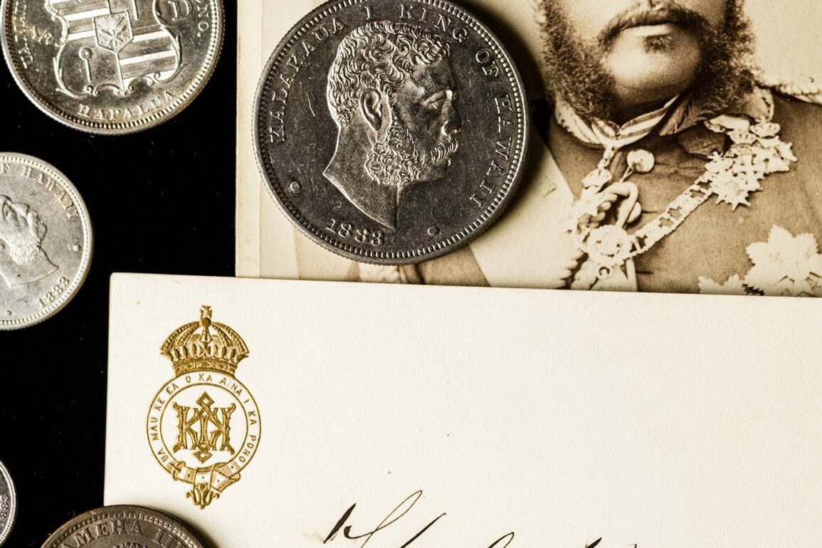 1883年 銀貨】ハワイ カラカウア1世 1ドル銀貨hawaii dollar - 旧貨幣 ...